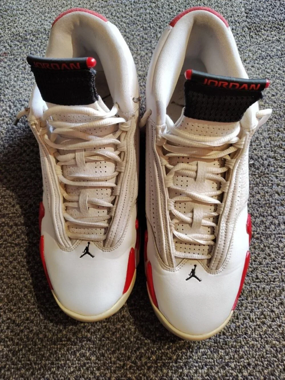 Size 12 - Air Jordan 14 Retro 2012 Candy, Cane Box Not Included